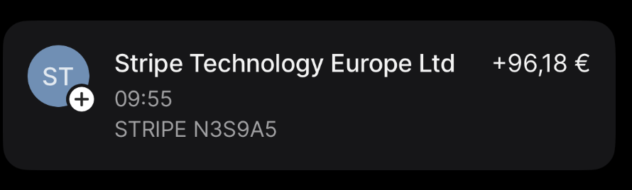 Stripe Notification 29